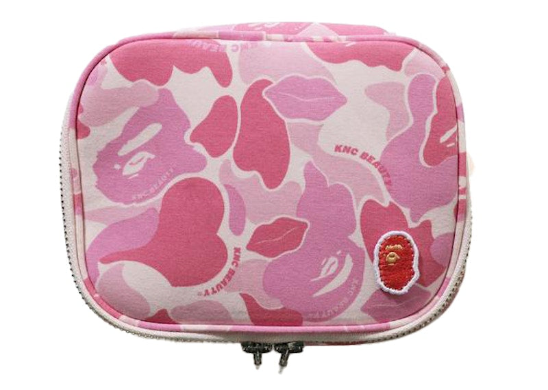 BAPE X KNC Beauty Amenity Womens Pouch Pink