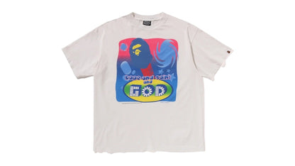 BAPE X Saint Mxxxxxx God Tee White