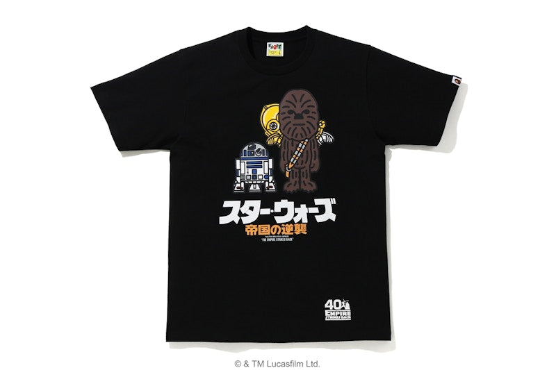 BAPE X Star Wars Chewbacca Tee (SS20) Black