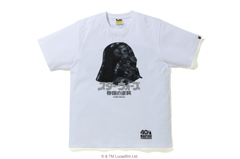 BAPE X Star Wars Darth Vader Tee White
