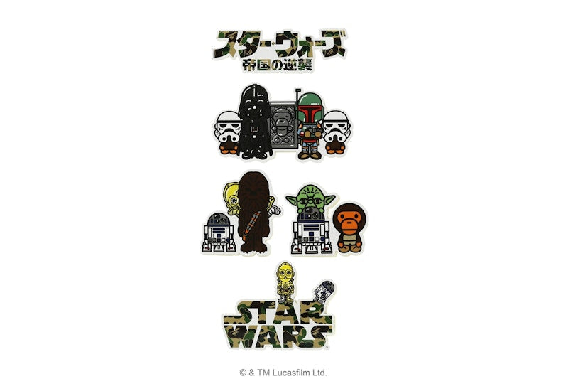 BAPE X Star Wars Sticker Pack Multi