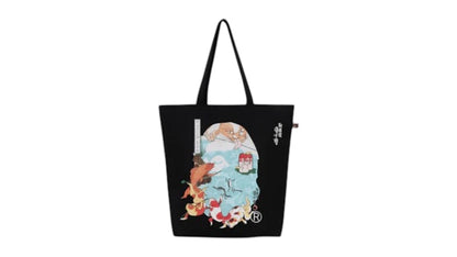 BAPE X Ukiyo-E Tote Bag Sax