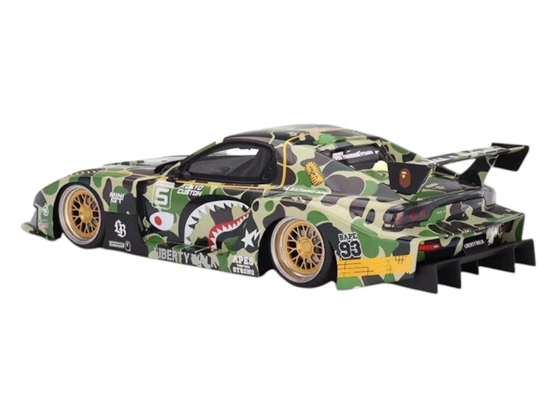 BAPE XLBWK Mini GT ABC Camo FD RX7 1/18 Green