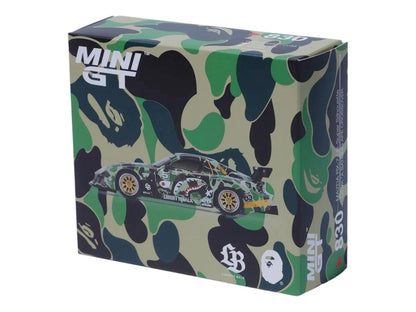 BAPE XLBWK Mini GT ABC Camo FD RX7 1/64 Green
