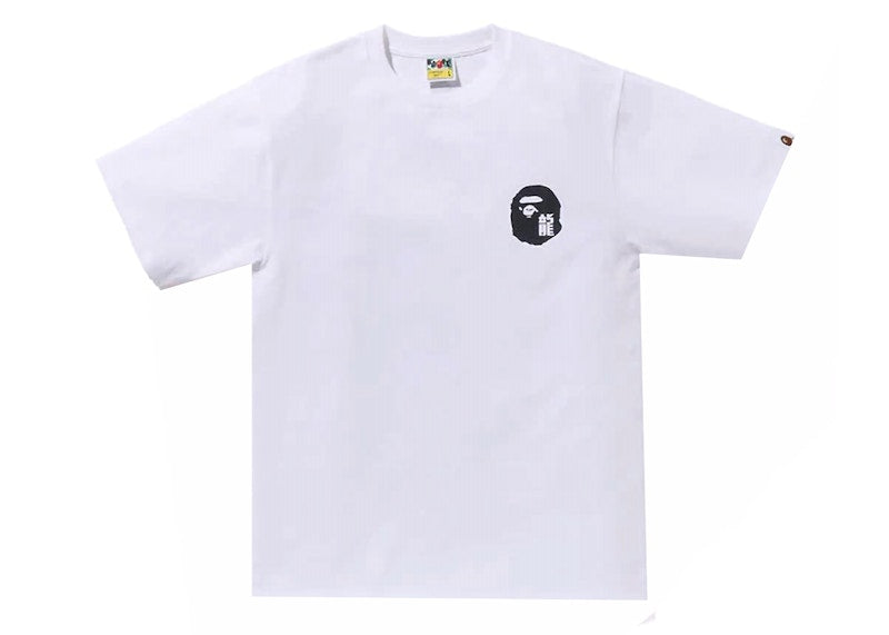 BAPE Year Of Dragon Ape Face Tee White