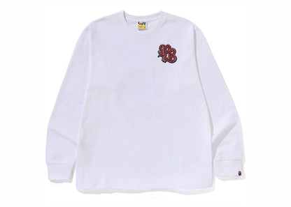 BAPE Year Of Snake L/S Tee White