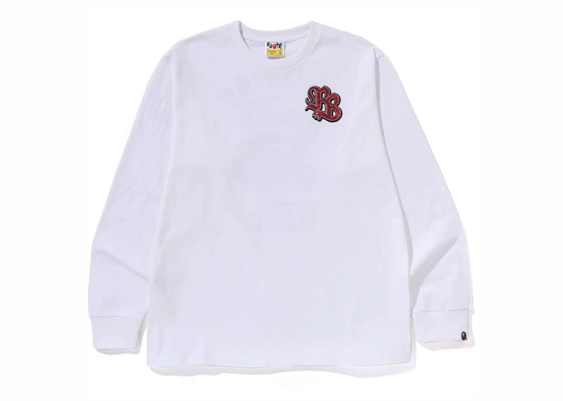BAPE Year Of Snake L/S Tee White
