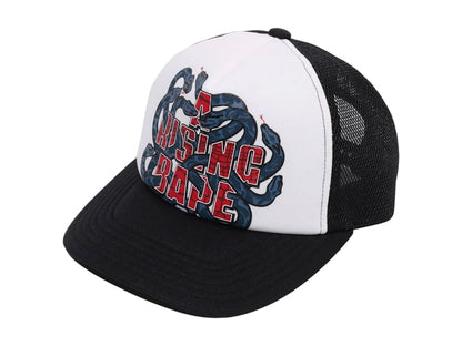 BAPE Year Of Snake Mesh Cap Black