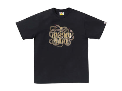BAPE Year Of Snake Tee Black