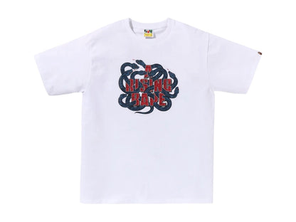 BAPE Year Of Snake Tee White