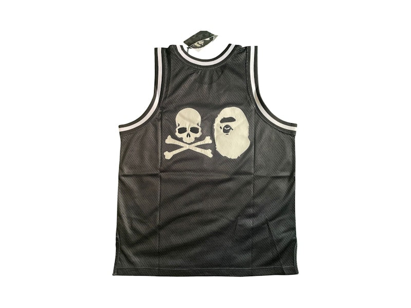 BAPE vs. Mastermind Basketball Jersey Black
