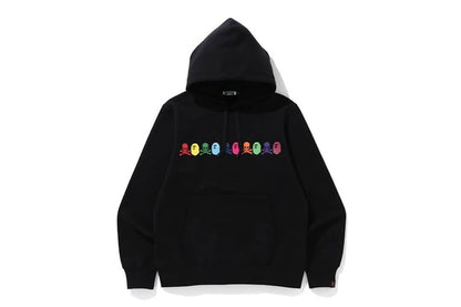 BAPE vs. Mastermind Rainbow Logo Pullover Hoodie Black