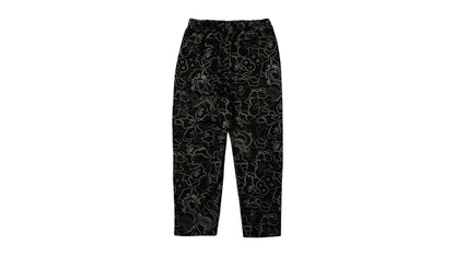 BAPE x 88Rising Glow In The Dark Camo Track Pants Black