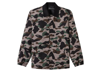 BAPE x A.P.C Coach Jacket Khaki Green