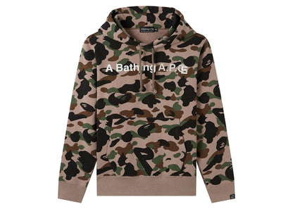 BAPE x A.P.C Guthrie Hoodie Khaki Green