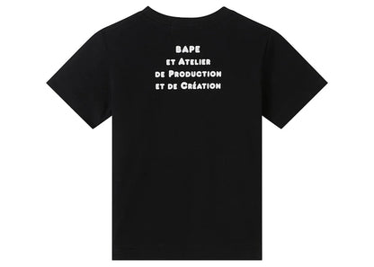 BAPE x A.P.C Kids Milo Cloud T-shirt Black