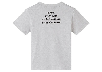 BAPE x A.P.C Kids Milo Cloud T-shirt Gray