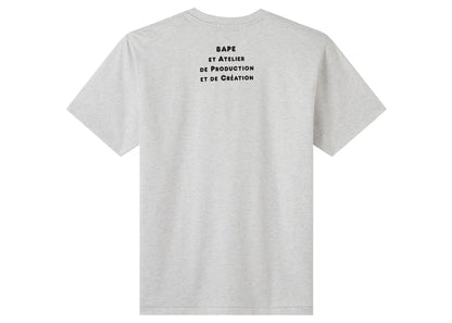BAPE x A.P.C. Kids Milo Wide T-Shirt Grey