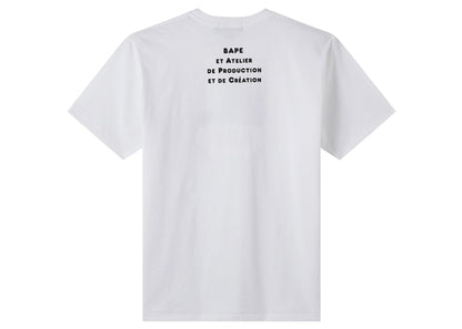 BAPE x A.P.C. Kids Milo Wide T-Shirt White