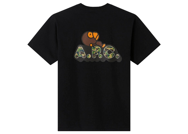 BAPE x A.P.C. Kids Milo on APC Wide T-Shirt Black