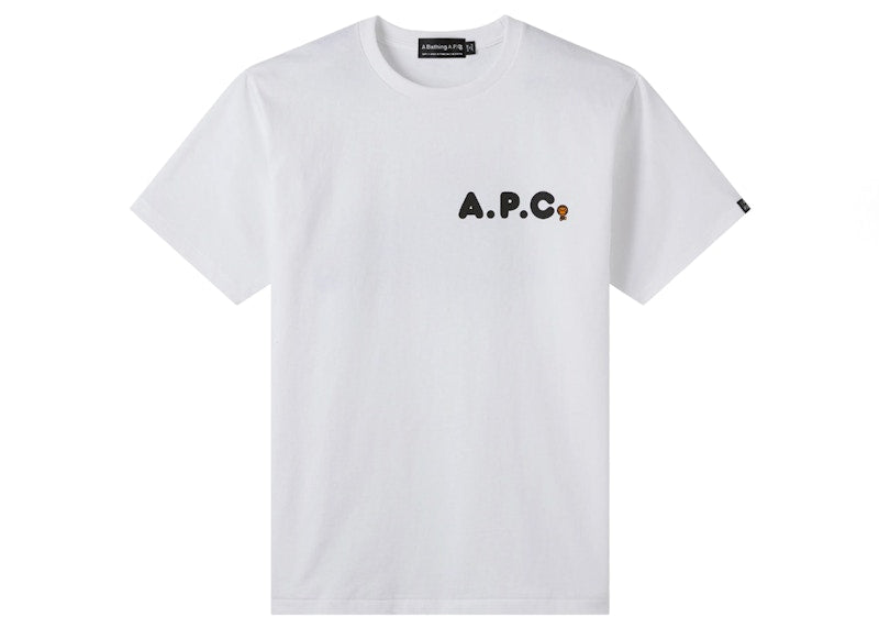 BAPE x A.P.C. Kids Milo on APC Wide T-Shirt White