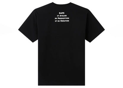 BAPE x A.P.C Milo Cloud T-shirt Black