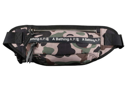 BAPE x A.P.C Pizza Body Bag Khaki Green