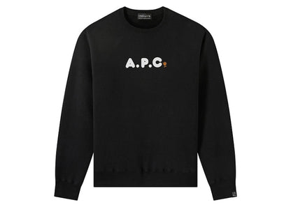 BAPE x A.P.C Tears Sweatshirt Black