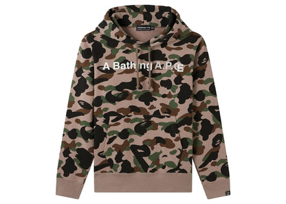 BAPE x A.P.C. Women's Camo Hoodie Beige