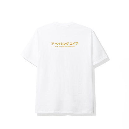 BAPE x Anti Social Social Club ABC Camo Box Tee White/Blue