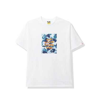 BAPE x Anti Social Social Club ABC Camo Box Tee White/Blue