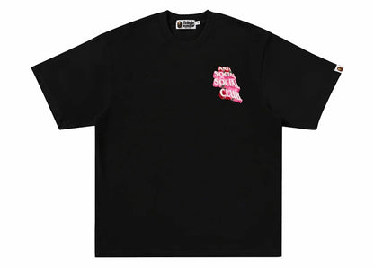 BAPE x Anti Social Social Club II Tee Black