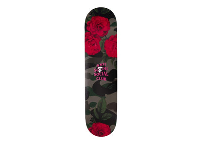 BAPE x Anti Social Social Club Skateboard Deck Multicolor