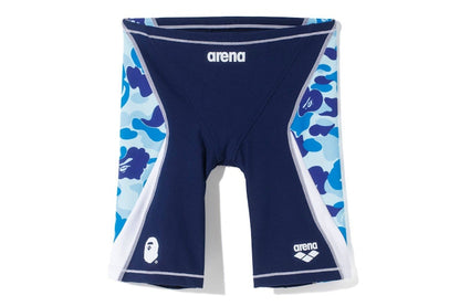 BAPE x Arena Half Spats Swimwear Blue