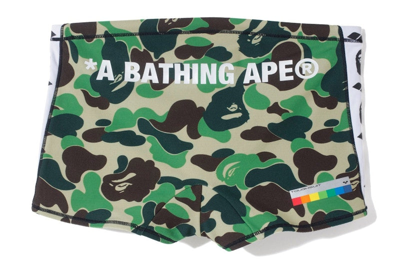 BAPE x Arena Short Box Swimwear Green