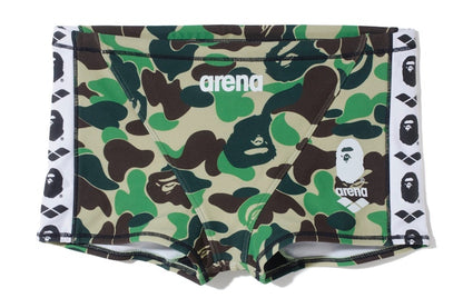 BAPE x Arena Short Box Swimwear Green