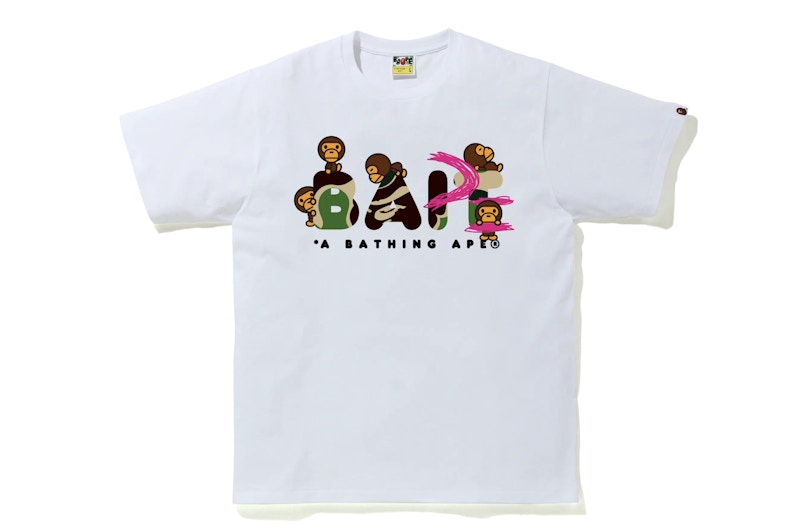BAPE x BAIT x Funko Figure Tee White
