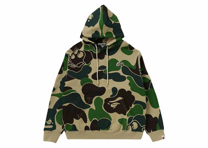 BAPE x BAYC Camo Pullover Hoodie Green