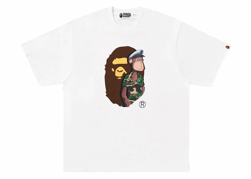 BAPE x BAYC II Tee White