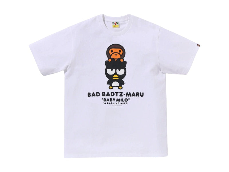 BAPE x Bad Badtz-Maru Baby Milo Tee White