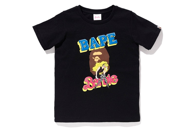 BAPE x Barbie Tee Black