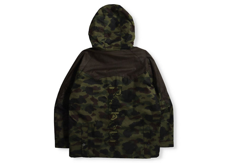 BAPE x Barbour 1st Camo Bedale Snowboard Jacket Green