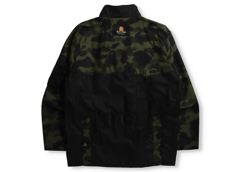 BAPE x Barbour 1st Camo International Rain Jacket Green