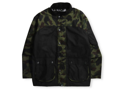 BAPE x Barbour 1st Camo International Rain Jacket Green