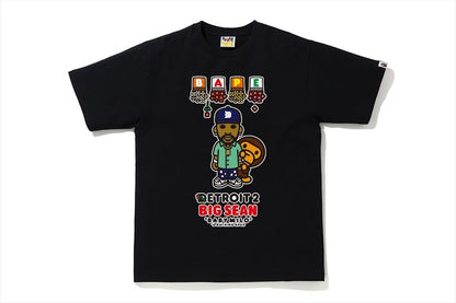 BAPE x Big Sean Detroit 2 Baby Milo Tee Black