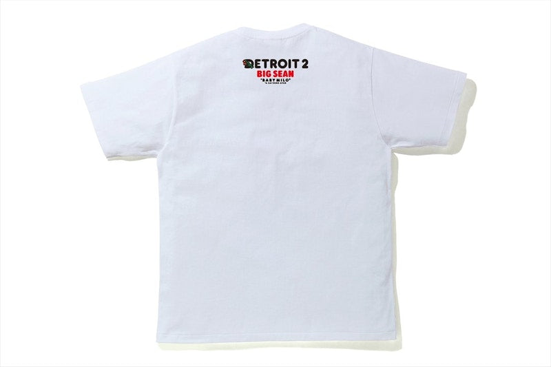 BAPE x Big Sean Detroit 2 Baby Milo Tee White