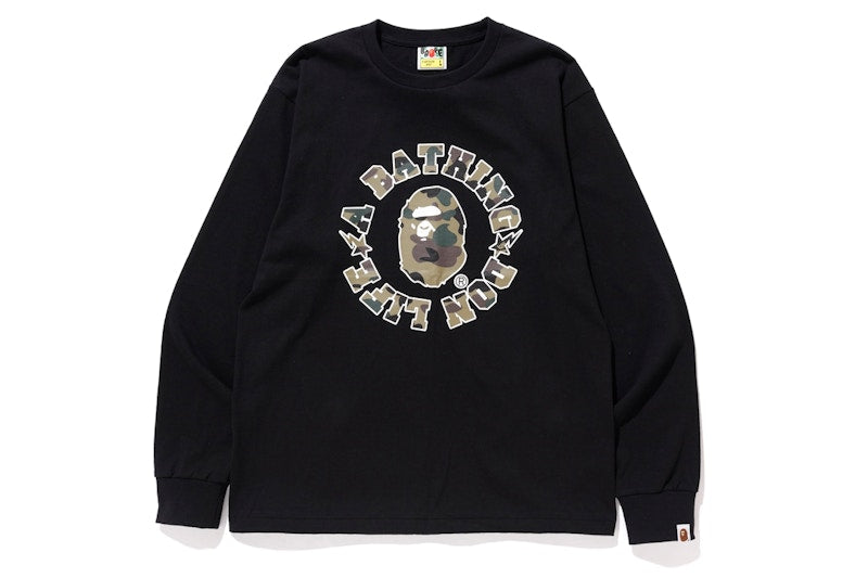 BAPE x Big Sean Don Life Long Sleeve Tee Black