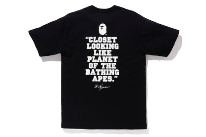 BAPE x Big Sean Swarovski Ape Head Tee Black