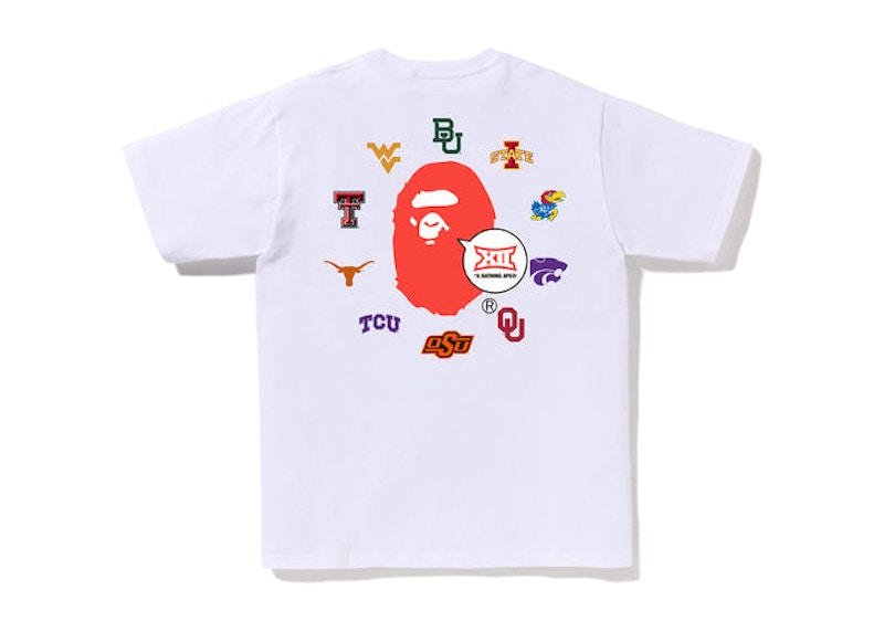 BAPE x Big XII Tee White