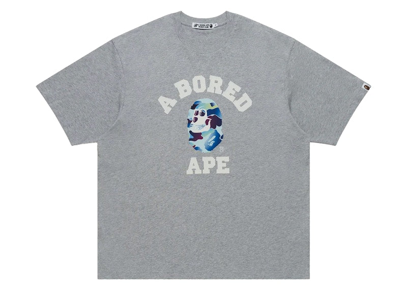 BAPE x Bored Ape Yacht Club Concept Tee Gray